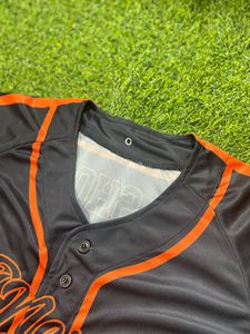 Maillot de baseball personnalisé sublimé, respirant et anti-humidité en polyester, uniformes d'équipe pour hommes/femmes/jeunes, OEM/ODM disponible - Product Image 4