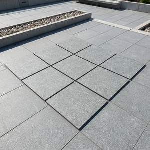 Baldosas de Porcelana para Exteriores con Aspecto de Cemento Mate, Color Azul Piedra Gris R11, Antideslizantes, 20 mm de Grosor, Resistentes, para Baños, Estacionamientos y Exteriores - Product Image 2