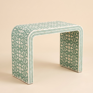 Table console en os incrusté de haute qualité, meubles de salon en os incrusté à prix de gros, meubles de qualité supérieure - Product Image 1