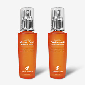 Suero Avanzado Differ&Deeper Double Effect Golden Snail 50ml, Iluminador, Antienvejecimiento, Reparador de la Piel, Hidratante, K-Beauty, Cuidado Dérmico - Product Image 4