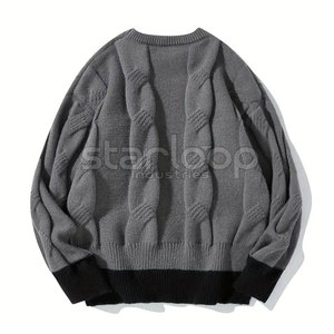 Online Best Selling Men's Sweaters Custom Size Made Men's Sweaters Wholesale Men's Sweaters - Product Image 2