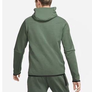 Survêtements d'hiver pour hommes, veste coupe-vent légère et respirante avec pantalon de jogging, fermeture éclair intégrale, ensemble deux pièces, vêtements de sport, style streetwear - Product Image 5