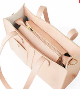 Bolso de Mano de Cuero Genuino de Lujo Hecho a Mano, Resistente, Informal, de Verano, para Mujer, con Logotipo Personalizado, Cierre de Cremallera, Impermeable, Colores Personalizados - Product Image 3