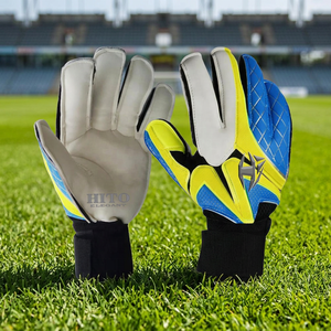Gants de gardien de but de football professionnels respirants de qualité supérieure avec protection des doigts en latex allemand - Product Image 2