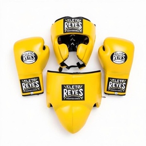 ชุดอุปกรณ์ฝึกซ้อมมวย RTS Wholesale Cleto Reyes ประกอบด้วย หมวกป้องกันศีรษะ สนับแข้ง ถุงมือหนัง รุ่น AS-SP-18 - Product Image 4