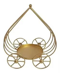 Cesta de regalo de metal hecha a mano, cesta de almacenamiento para frutas, pan, aperitivos, cesta de embalaje para regalo, organizador de cocina - Product Image 2