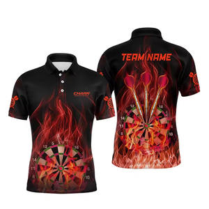 Camiseta Clásica Dart Transpirable de Talla Grande con Diseño Moderno para Gimnasio, Práctica Deportiva y Uso Diario de Secado Rápido - Product Image 1
