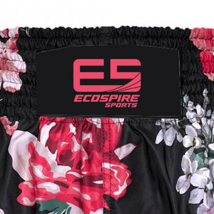 Nouveauté 2023 - Shorts de boxe Muay Thai pour hommes - Logo sur le devant - Séchage rapide - Respirant - Satin/Polyester - Vêtements de combat personnalisables - Product Image 6
