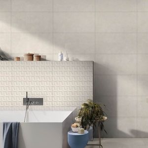 Carreaux de céramique super blancs de qualité professionnelle 300x600 pour revêtement mural intérieur de bureau minimaliste et rénovations commerciales - Product Image 3