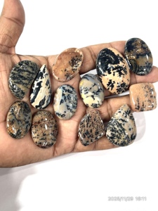 Opale Dendritique Rose Naturelle Cabochon Pierre Précieuse Non Montée Formes Mixtes 20-30mm Livraison Rapide Prêt à Expédier - Product Image 2