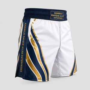 Shorts de MMA Personalizados al por Mayor para Hombre y Mujer, 100% Poliéster, Elásticos, Transpirables, de Secado Rápido, Ligeros, Sin Costuras, 300g, para Artes Marciales - Product Image 2