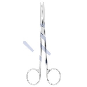 กรรไกรตัดเยื่อชั้นเยื่อหุ้มเลือดแบบใช้มือทำจากสแตนเลสสตีล ขนาด 14.5 ซม. ยี่ห้อ Metzenbaum Straig สำหรับการผ่าตัด อุปกรณ์ผ่าตัดทางการแพทย์ ได้รับมาตรฐาน CE - Product Image 1
