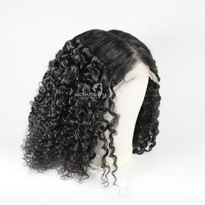 Pelucas rizadas con cabello crudo 100% Remy Extensión de cabello natural Precio de fábrica al por mayor Libre de enredos Caída - Product Image 5