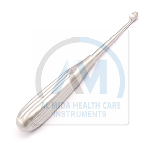 Instrumentos Médicos Al Mida, Cureta Ósea de Acero Inoxidable, Herramienta Quirúrgica Ortopédica Manual, Certificación CE Clase II, Garantía de por Vida - Product Image 5