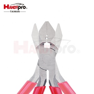 HANDYPRO Red Angle Cutting Nippers (6") Alloy Steel with PVC Handle Auto & <b>Vehicle</b> Repair <b>Tools</b> - Product Image 5
