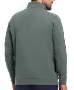 Veste Softshell Homme Hiver Noire Légère Coupe-Vent Entièrement Zippée Col Montant pour Travail Extérieur - Product Image 6