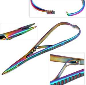 Pinces dentaires manuelles en acier inoxydable orthodontique multicolores Steeline, porte-aiguilles, certifiées CE - Product Image 5