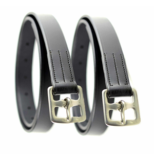 Équipement équestre en cuir anglais personnalisé au design tendance, avec boucles en acier inoxydable et surpiqûres à la main, Horsekraft - Product Image 5