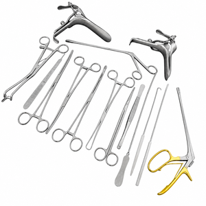 Juego de Instrumentos de Colposcopia de Acero Inoxidable con Certificación CE, Kit Quirúrgico de Ginecología, Instrumentos Médicos Reutilizables - Product Image 1