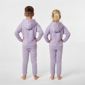 Fabricante de Conjuntos Deportivos para Niños, Sudadera con Capucha Unisex y Pantalones Jogger, Conjunto de Dos Piezas, Logotipo Personalizado, Fábrica de Ropa de Marca Privada - Product Image 3