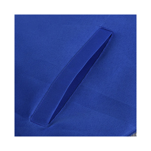 Tablier de Maître de Loge Personnalisé Brodé à la Main, en Cuir/Vernis de Mouton Bleu Marine avec Franges Argentées - Product Image 6