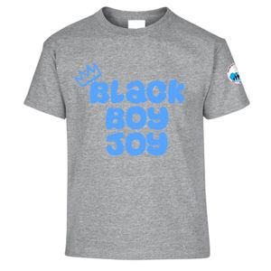 Camiseta Gris de Manga Corta para Jóvenes, Cuello Redondo, Informal, para Uso Diario, Escuela, Ropa Cómoda para Actividades Diarias - Product Image 1