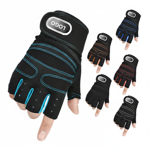 Gants de sport athlétiques pour l'entraînement, la musculation, antidérapants, respirants, demi-doigts, pour le fitness, la gym, le cyclisme et la force athlétique - Product Image 1