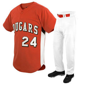 Uniforme de Béisbol Personalizado para Hombre, Kits de Poliéster Ligeros y Transpirables de Alta Calidad con Impresión de Logotipo por Transferencia de Calor para Equipos Deportivos - Product Image 5