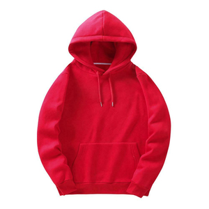 เสื้อฮู้ดผู้ชายผ้าฟลีซทรงปกติ 100% ผ้าฝ้าย สีพื้น สวมใส่สบาย มีกระเป๋าหน้า กันลมในฤดูหนาว เป็นมิตรกับสิ่งแวดล้อม - Product Image 2