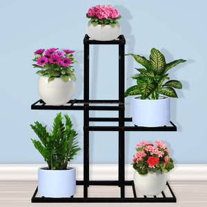 Conjunto de soportes de metal para plantas, decoración del hogar, soporte de Metal para flores, producto en oferta - Product Image 4