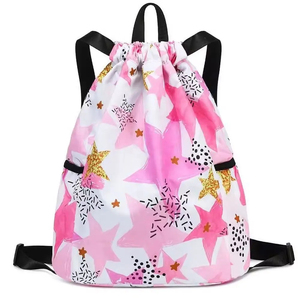 High Quality Drawstring Bag Lightweight Durable Sports <b>Backpack</b> Gym Sack Supplier Manufacturer - Product Image 2