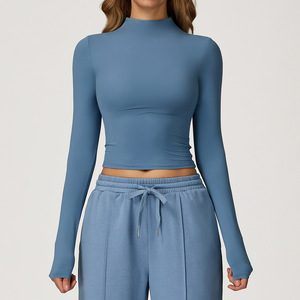 Ensembles de yoga personnalisés avec logo, écologiques, respirants, coupe-vent, séchage rapide, pantalons et leggings pour hommes, soutien-gorge de sport sans couture, pour la gym, automne - Product Image 3