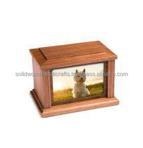 โกศไม้สำหรับงานศพทำด้วยมือโกศไม้ขี้เถ้าโกศสำหรับแมวและสุนัขโกศไม้โกศ - Product Image 1