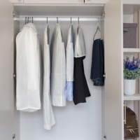Housse de protection anti-poussière écologique et durable MA37 pour vêtements, personnalisable OEM, directement de l'usine, pour rangement de garde-robe et de salon
