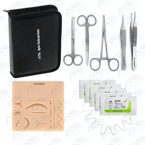 Wounds Surgical <b>Suture</b> Pads Tools <b>Kit</b> Medic Instruments Upgraded <b>Suture</b> Pad Layers Of Silicone Surgical Training Products - Product Image 6