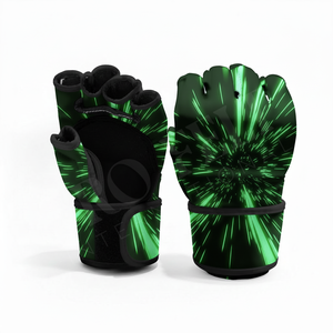 Guantes de Sparring Transpirables de Piel Genuina para Protección de Manos en MMA, Artes Marciales y Kickboxing, con Diseño de Logotipo Personalizado - Product Image 6