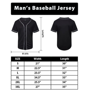 Maillots de baseball personnalisés pour hommes, vente en gros, chemises à manches courtes boutonnées, uniformes sportifs hip-hop, grandes tailles, respirants, anti-UV - Product Image 2