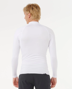 Maillot de compression Rashguard uni à manches longues, protection UV, séchage rapide, extensible, respirant, léger, ajusté pour MMA, BJJ, surf, pêche - Product Image 3