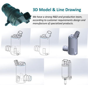 Bomba de lavado de nueva condición hecha en Taiwán para NISSAN TIIDA OEM 28921-70J00 - Product Image 2