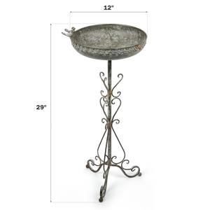 El aspecto clásico de metal con revestimiento blanco complementa sin esfuerzo los estilos de jardín modernos y tradicionales. - Product Image 6