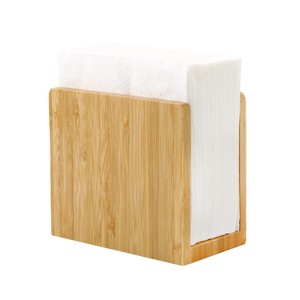 Porte-serviettes en bambou écologique en gros |   Design blond naturel durable - Product Image 1