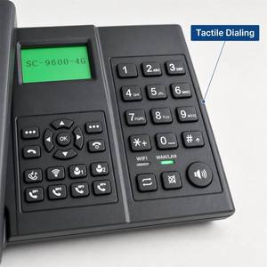 Teléfono de Escritorio SunComm SC-9600C-4GW 4G VoLTE con Punto de Acceso WiFi, RJ45 WAN/LAN, USB Tipo-C, Pantalla LCD de 128x64, Antena, Tarjeta SIM - Product Image 3