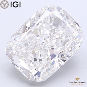 เพชร CVD คุณภาพสูงทรงคุชชั่น 4.00 กะรัต สี E ความสะอาด VVS2 พร้อมใบรับรอง IGI สำหรับแหวนหมั้นสุดหรู - Product Image 1