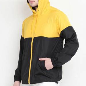 Customizable <b>Men's</b> Casual Zipper Windbreaker <b>Jacket</b> Outdoor Use Sports <b>Running</b> Hiking Travel Wear Low Price Windproof <b>Jacket</b> <b>Men</b> - Product Image 4