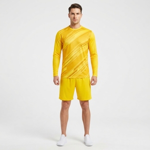 Ropa Deportiva para Todas las Temporadas, Oferta, Poliéster, Ropa Deportiva para Adultos, Transpirable, Corte Corto, Jersey de Fútbol Personalizado Barato de Secado Rápido - Product Image 1