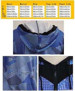 เครื่องแต่งกายกีฬายิมสวมใส่ซิปติดตามสูทสำหรับผู้หญิง - Product Image 6