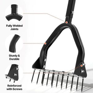 Aeratore Manuale da Giardino per Prato, per Aerare il Terreno e Migliorare la Crescita delle Piante - Product Image 4