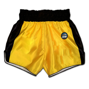 Shorts de Muay Thai MMA et de Kick Boxing en polyester imprimé par sublimation, respirants, de haute qualité, 240g, pour hommes et femmes, vente en gros personnalisée - Product Image 1