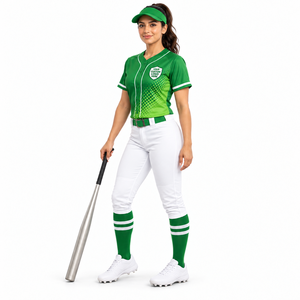 Conjunto de Uniforme de Softbol Personalizado con Camiseta y Pantalones Sublimados para Mujeres y Niñas, para Prácticas y Torneos, Ropa Deportiva B2B - Product Image 4