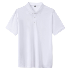 Polo de Verano para Hombre, Formal, de Manga Corta, Cuello Camisero, Color Sólido, para Golf, Corte Regular - Product Image 2